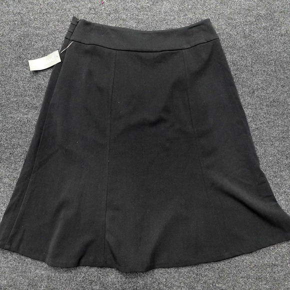 Christopher & Banks Skirt A Line Business Casual Women 10P Black - Picture 8 of 8